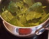 A picture of step 1 of Spicy green chapati.