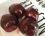 Une image de l'étape 1 de Salade de betteraves rouges aux tomates, poivrons et olives.