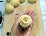 Foto langkah ke 5 dari resep Roti Sobek Cokelat Keju Super Lembut.