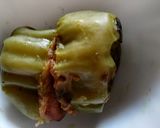 A picture of step 1 of Stuffed capsicum.