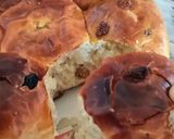Une image de l'étape 9 de Brioche moelleuse a l'orange, fleur d'oranger et raisins secs.