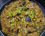 Foto del paso 7 de la receta: Berenjenas🍆champiñones🍄y cebollas🧅entomatadas🍅🌶️🍛🍱🍲🍚