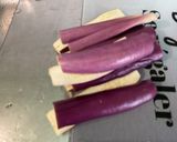 Une image de l'étape 4 de Aubergines chinoises avec courgette ronde et pommes de terre grillées herbes et épices.