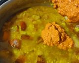 A picture of step 3 of Mangalore cucumber huli(sambhar).