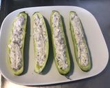 Une image de l'étape 11 de Concombres Noa à la ricotta,herbes fraîches et radis multicolores.