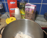 Foto del paso 1 de la receta: Pan lactal bicolor trenzado