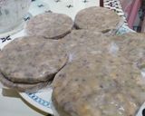 Foto del paso 5 de la receta: Hamburguesas de lentejas, garbanzos y porotos blancos. VEGANA