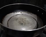 A picture of step 4 of Sabudana minty flavour samosa.