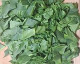 A picture of step 1 of Sautéed Spinach in Olive Oil.