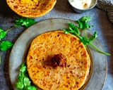 A picture of step 6 of Moongdal Paratha.