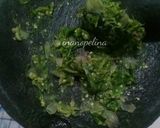 Foto langkah ke 3 dari resep 27. Cumi asin cabe hijau #BikinRamadanBerkesan.