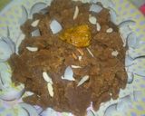 A picture of step 7 of Aate ka halva.
