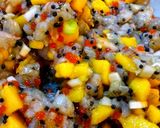Foto del paso 4 de la receta 118.🦐Cucharitas de gambas y mango estilo asiático🥭