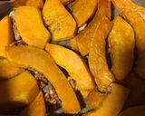 عکس مرحله 3 از دستور دسر کدو حلوایی درهواپز😋😋😋😋