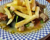 Foto del paso 4 de la receta: Mariscal caliente con papas fritas