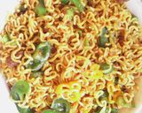 A picture of step 2 of Indomie.