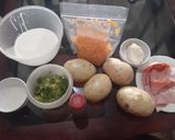 Foto del paso 1 de la receta: Papa horneada estilo Anto