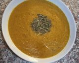 A picture of step 4 of Red Lentil Soup.