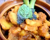 A picture of step 5 of Mast aloo.