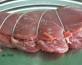 Foto del paso 4 de la receta: Aleta de ternera rellena de Simone Ortega