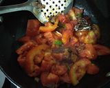 A picture of step 2 of Tomato chutney.