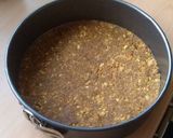 A picture of step 3 of Vickys Christmas Sherry Trifle Cheesecake, GF DF EF SF NF.