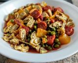 Foto del paso 6 de la receta: CHORIZO Español y Durazno🍑a la🍜Oriental...!