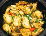 Hình bước làm 4 của món Ếch kho tiêu