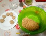 A picture of step 5 of Bread Meatballs in Tomato Sauce.