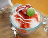 A picture of step 10 of Winter Special: Strawberry Shaved Ice – A Sweet Berry Treat.