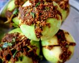 A picture of step 3 of Stuffed Tinda Masala.