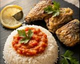 صورة لخطوة 4 من وصفة سمك بونيط بالأرز
