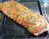 Foto del paso 1 de la receta: COSTILLAR AL MERKÉN.BERENJENA HORNEADA RELLENA CON CHAMPIÑONES. JON STYLE