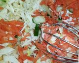 A picture of step 3 of Creamy salad.