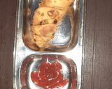 A picture of step 4 of Somosa/all purpose flour n potatoes croisant.