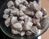 Foto del paso 1 de la receta: Carne de cerdo en salsa