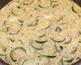 Une image de l'étape 4 de Clafoutis aux courgettes et fromage de chèvre 🐐🥒🥗.