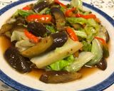 Foto langkah ke 6 dari resep Tumis Kubis & Terong saus tiram Ξ☆.