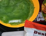 Foto langkah ke 6 dari resep Dadar Gulung Pandan Pisang Coklat.