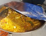 Tenger gyümölcsei paella recept fázis 10 fotója