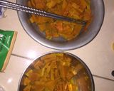 Hình bước làm 1 của món Sữa bí ngô