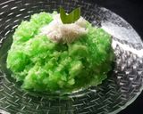 Foto langkah ke 4 dari resep Sawut singkong hijau.