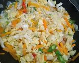 Foto langkah ke 7 dari resep Oseng Kubis, Wortel, Telur.