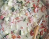 Une image de l'étape 4 de 🍴Cake poivron, courgettes, jambon !! 🍴.