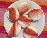 Foto del passaggio 2 della ricetta Il piatto del coniglio - tomini allo speck