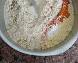 A picture of step 1 of Multigrain Methi Masala Thepla.