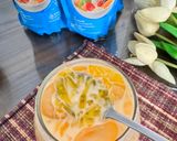 Foto langkah ke 4 dari resep Mango Jelly Milk.