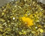 A picture of step 1 of Banana Flower Sabji (Mochar Ghonto).