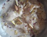 A picture of step 5 of Bengali delicacy dudhpuli.