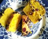 Kek Oren & Coklat Cip